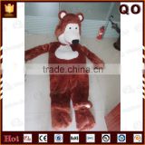 Superb quality happy custom made bear costume for adult
