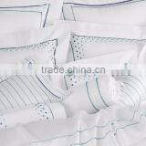 Embroidered White Cotton Pillow Case No.61 thumbnail-5