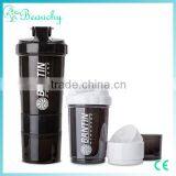Beauchy 2016 OEM Logo Shaker Bottle BPA Free Sport Bottle PP Plastic Shaker Bottle Quality Choice thumbnail-5