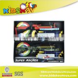 kids plastic sports super archer sport toys shooting gun toy arrow and bow set toy gun that shoots plastic bullets