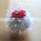 Party Decoration Acessories Iridescent glitter Pompoms