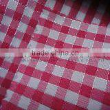 Silver Yarn Dyed Small Checked Fabric thumbnail-1