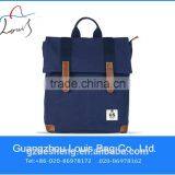 2015 Guangzhou Factory High Quanlity Jeans Backpack With Real Leather thumbnail-1