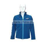 Best Recommended High Quality Customized Blue Softshell Jacket