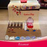 Warm And Soft Touch Cotton Air Conditioner Baby Blanket For Baby Used thumbnail-5