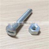 Slotted Cheese Head Screws Zinc Plated thumbnail-2