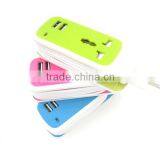 PC Aluminum Colorful Power Strips for Nightsands White for US thumbnail-5