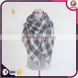 Tartan Scarf Beige Tartan Plaid Scarf thumbnail-1