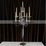 New!!!cheap Newest Design 9arms Crystal Candle Holder thumbnail-2