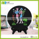 Young Ladies Plate Round Shape Cheap Bulk Personalized Opening Ceremony Gifts thumbnail-2