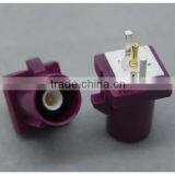 Fakra Male PCB Mount Connector Bordeauxviolet Car GSM Cellular Phone