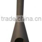 outdoor steel fireplace chimeneas