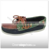 Cool real leather men dress boat shoes