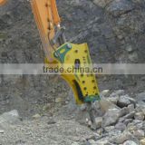 Excavator hammer for open type