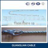 China Manufacturing Overhead Power Line Fitting OPGW Dead End Preformed Double Strain Clamp thumbnail-1