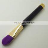 Beauty Tools Wooden Facial Mask Brush Nylon Hair Purple Makeup Foundation Brush thumbnail-1