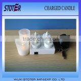 Charge Led Tea Light Candle With Cup thumbnail-3