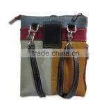 Travel Bag Leather Material With Phone Compartment and Many Zipper Pockets thumbnail-2