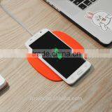 Portable Slicone Mobile Wireless Charger QI Standard Charging Board for Apple / Samsung / NOKIA / Android thumbnail-5