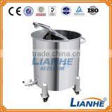 Movable Stainless Steel Storage Tank With Open Cover thumbnail-1
