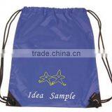 210D Oxford Material Cheap Custom Promotional Strawstring Bag thumbnail-2