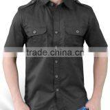 GOTHIC 2015 SHIRT SURPLUS BLACK COTTON MEN'S STEAMPUNK GOTH thumbnail-1