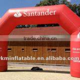 Red PVC Inflatable Advertising Promotion Arch Door