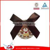 2015 Factory Handmade Solid Color Bows Polyester Ribbon Bow thumbnail-5