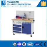 professional metal trolley with drawers roller cabinets