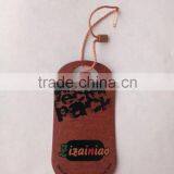 Good Quality Die Cut Paper Tag With Embossing UV Printing