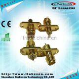 SMA Female rf Connector With 2 Holes Flange