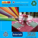 100% pp food grade nonwoven table cloth/ table linen