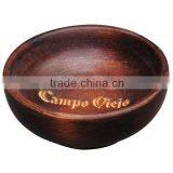 High Quality Natural Pine Carved Handicraft Eco Friendly Custom Wooden Bowl thumbnail-1
