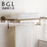 Bathrooms Accessories Brass Brush Finishing Towel Shelf