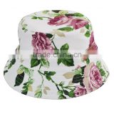 Wholesales Cheap Floral Bucket Hats Cap Cute