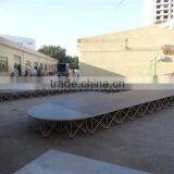 Manufacturer Price! Mobile Stage Lightweight With Heavy Loading Capacity Audience Risers thumbnail-1