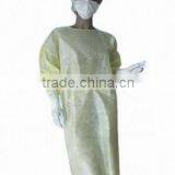 White PP Disposable Medical Gowns