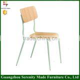 2016 Mew Item Designer Furniture Plywood Seat Metal Dining Chair for Sale