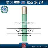 20ml Electroplate Green Color Glass Bottle With Matte Gold Roller thumbnail-3
