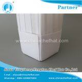 20cm Height Special White Flat Top Cook Cap With Hook and Loop thumbnail-2
