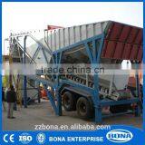 Machine For Small Business Mobile Mixed Concrete Batching Plant