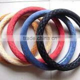 LOW MOQ 1 Piece Automobile Interior Decoration Winter Warming Velvet Steering Wheel Cover Factory Wholesale thumbnail-5