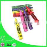 Wholesale Mini 4 Colour Wax Crayon Black Set thumbnail-2