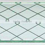 6.5mm Clear Wired Patterned Glass With CE & ISO9001
