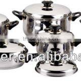 12pcs Kitchen Stainless Steel Dishwasher Safe Cookware Set