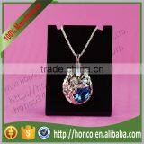 Black Colour Acrylic Jewelry Necklace Display Rack Stand thumbnail-1