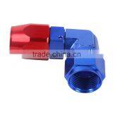 10AN AN10 10-AN UNIVERSAL 90 SWIVEL OIL/FUEL/GAS LINE HOSE END FITTING ADAPTOR thumbnail-1