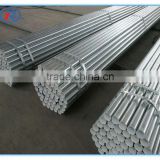 hebei china GI galvanized round steel pipe 6m