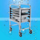 Hot Sale Cleaning Pan Glass Moving Trolley thumbnail-1