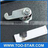 Black Post Letter Box Mail Box Lockable Stainless Steel Wall Mount Mail Boxes With Key Material thumbnail-2